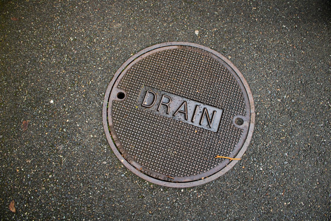 Grille d'évacuation des eaux