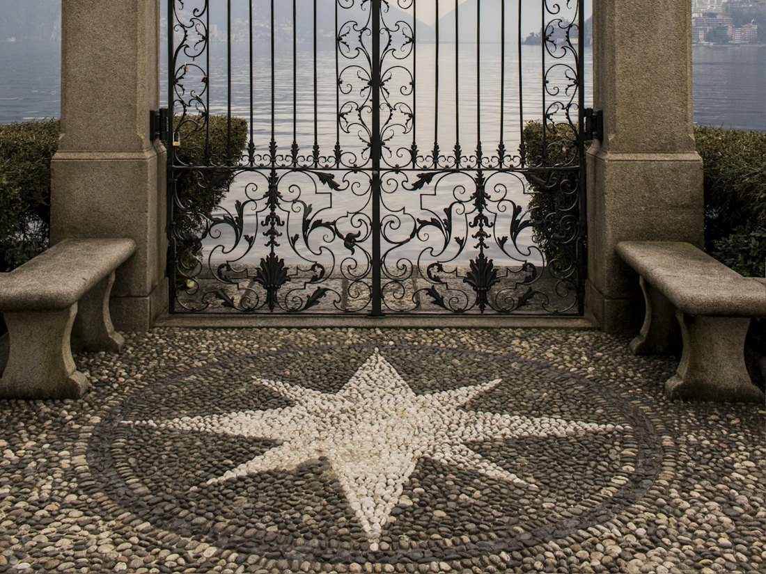 Portail métallique